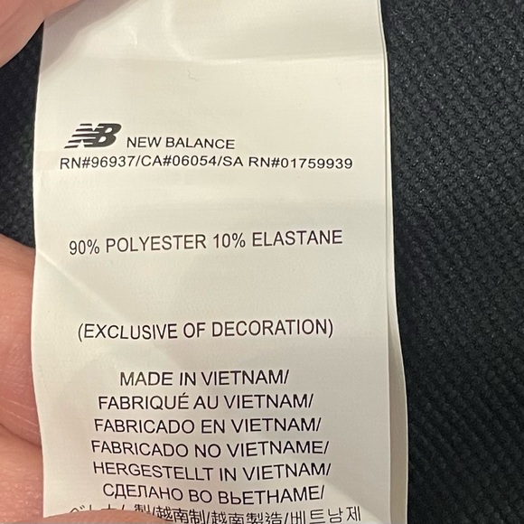 New Balance Black and Gray Half-Zip Jacket~ Size Large ~ Great Casual - Picture 4 of 10